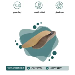 کفی طبی مخصوص خار پاشنه (پنجه دار) - کد ۲۱۱۰۰
