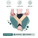 قوزک بند نئوپرن آتل دار - کد ۱۱۱۰۰ - Image 3