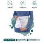 شکم بند ساده سفید - کد ۶۰۱۱۰ - Image 2