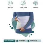 شکم بند پل دار سفید - کد ۶۰۲۱۰