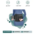 شکم بند لاغری ورزشی نئوپرن با کش دوبل - کد ۶۲۱۰۰ - Image 2