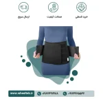 شکم بند لاغری ورزشی نئوپرن با کش دوبل - کد ۶۲۱۰۰ - Image 3