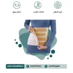 شکم بند ساده کرم (با قابلیت تنظیم) - کد ۶۰۳۲۰ - Image 2